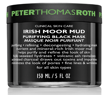 Peter Thomas Roth Irish Moor Mud Purifying Black Mask $107 7 Purifying masks for smaller pores.png